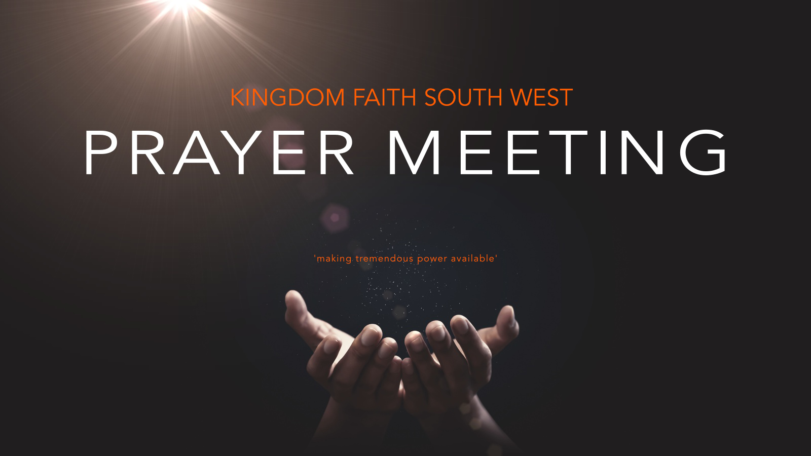 Prayer meeting