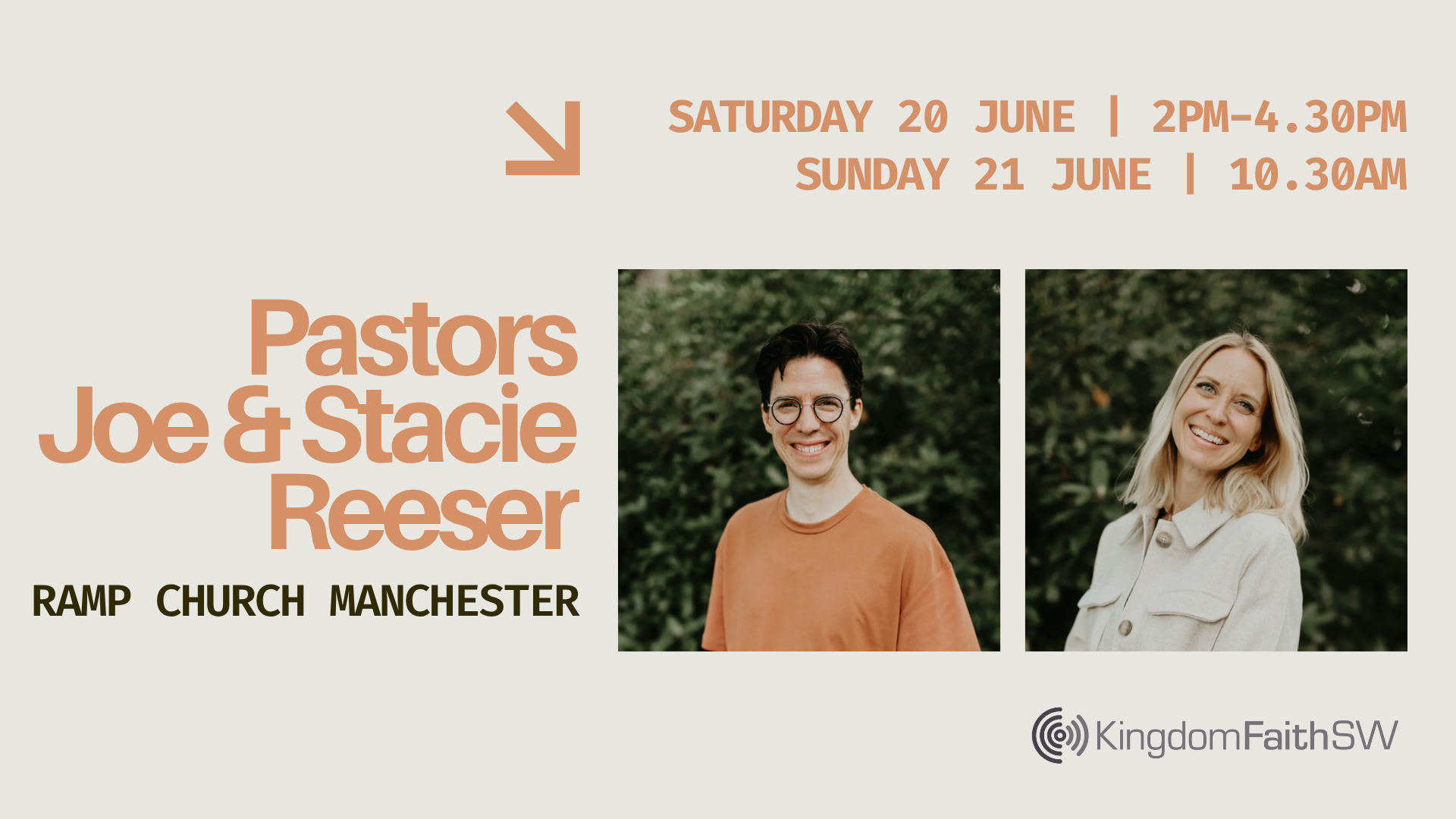 Pastors Joe & Stacie Reeser 